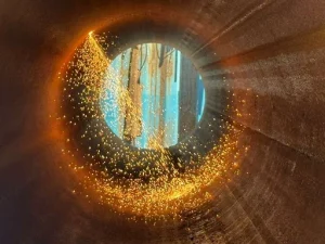 Pipe with sparks img