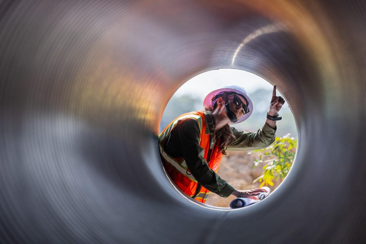 Cross-Sectional Area of a Pipe
